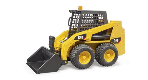 bruder toys caterpillar skid steer with attachments|bruder cat skid steer attachments.